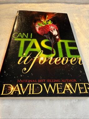 "Can I Taste It Forever" Paperback Book - Black/Green Cover